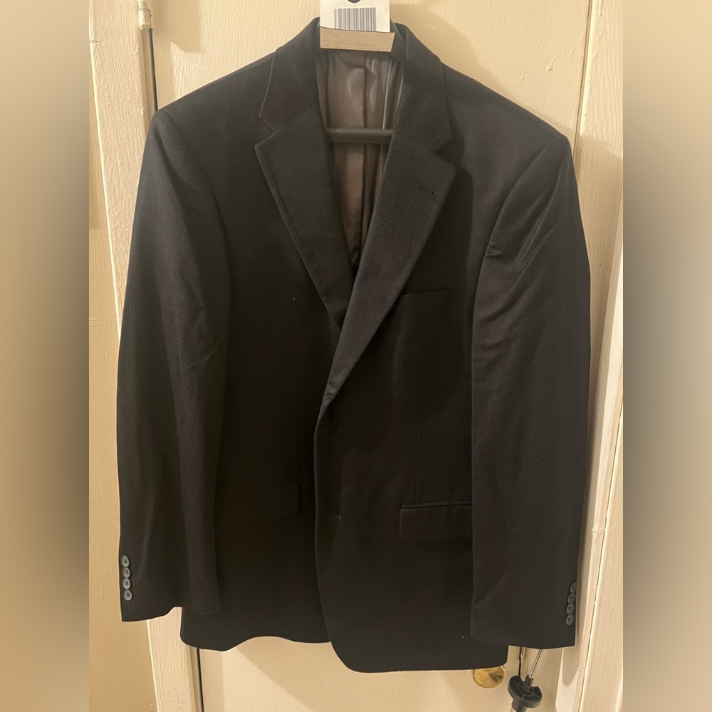 Black Sport-Coat, 100% Cashmere, Jos. A. Bank, Size - 40REG